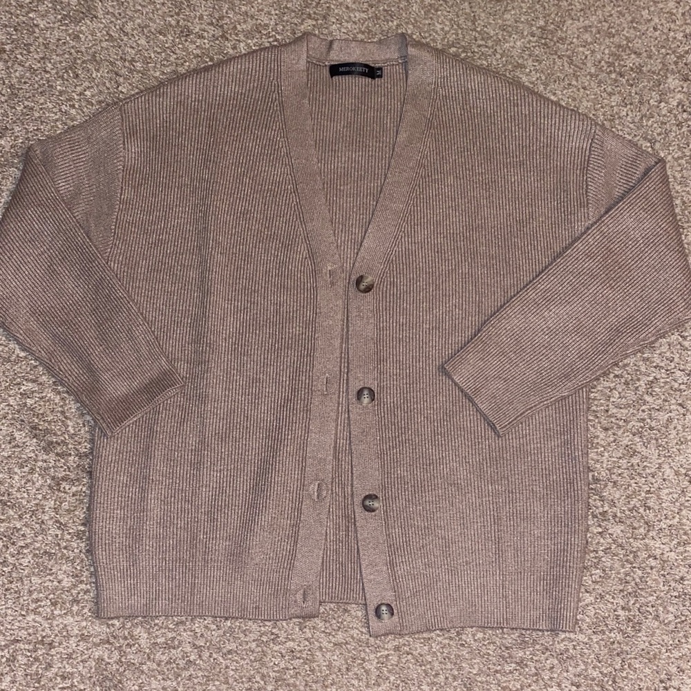 Woman’s go to stylish Cardigan Beige in color